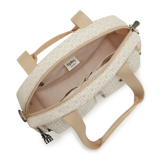 Kipling Cool Defea Klassieke Printed Schoudertassen Beige | BE 1390SG